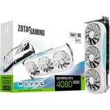 ZOTAC GeForce RTX 4080 SUPER Trinity OC White Edition 16GB grafische kaart Wit, 3x DisplayPort, 1x HDMI 2.1