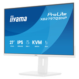 iiyama ProLite XB2797QSNP-W1 27" monitor Wit, HDMI, DisplayPort, USB-C, LAN, Audio