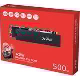 ADATA XPG GAMMIX S50 Core 500 GB SSD Zwart, PCIe 4.0 x4, NVMe 1.4, M.2 2280