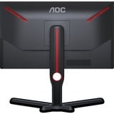 AOC 25G3ZM/BK 25" gaming monitor Zwart/rood, 240 Hz, HDMI, DisplayPort, Freesync Premium