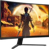 AOC C32G42ZE 31" curved gaming monitor Zwart/rood, HDMI, DisplayPort, 260 Hz OC