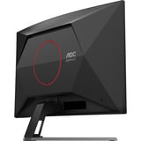 AOC C32G42ZE 31" curved gaming monitor Zwart/rood, HDMI, DisplayPort, 260 Hz OC