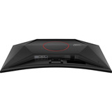 AOC C32G42ZE 31" curved gaming monitor Zwart/rood, HDMI, DisplayPort, 260 Hz OC