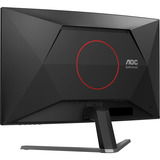 AOC C32G42ZE 31" curved gaming monitor Zwart/rood, HDMI, DisplayPort, 260 Hz OC