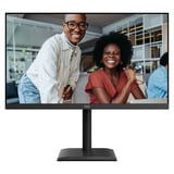 AOC U27E4CV 27" 4K Ultra HD monitor Zwart, 1x DisplayPort, 2x HDMI, 1x USB-C, 4x USB-A, 1x RJ-45