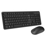 ASUS Wireless Keyboard and Mouse Set CW100 desktopset Zwart, US lay-out (QWERTY), Membraan, 100%, 800d - 1600 dpi, 2.4GHz, Bluetooth 5.0