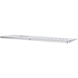 Apple Magic Keyboard met numeriek toetsenblok, toetsenbord Zilver/wit, EU lay-out (QWERTY), Scissor, Bluetooth