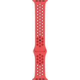 Apple Sportbandje van Nike - Bright Crimson/Gym Red (45 mm) horlogeband Rood