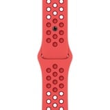 Apple Sportbandje van Nike - Bright Crimson/Gym Red (45 mm) horlogeband Rood