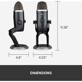 Blue Microphones Yeti X microfoon Zwart, USB