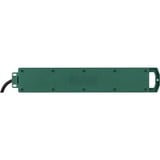 Brennenstuhl Super-Solid SL 554 Tuin-contactverdeler 5-voudige stekkerdoos Donkergroen, 5x stekker, 5 meter