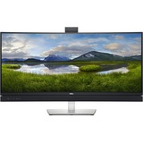 Dell C3422WE 34" UltraWide Monitor Zwart/zilver, HDMI, DisplayPort, 2x USB-A 3.2 (5 Gbit/s), USB-B 3.0, USB-C, RJ-45