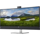 Dell C3422WE 34" UltraWide Monitor Zwart/zilver, HDMI, DisplayPort, 2x USB-A 3.2 (5 Gbit/s), USB-B 3.0, USB-C, RJ-45