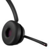 EPOS IMPACT 1061T ANC on-ear headset Zwart, Incl. oplaadstandaard