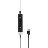 EPOS | Sennheiser IMPACT SC 660 ANC USB headset Zwart/zilver, Stereo