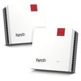 FRITZ! Mesh Wi-Fi Set 1700 duopack Edition International repeater Wit, 2 stuks, Wi-Fi 7, 3600 Mbit/s