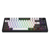 Hator Skyfall Pro Wireless, gaming toetsenbord Zwart, US lay-out, HATOR Aurum Vanilla Silent, 80% (TKL), RGB, Double-shot PBT, Hot-swap, 2.4GHz / Bluetooth / USB-C