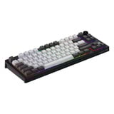 Hator Skyfall Pro Wireless, gaming toetsenbord Zwart, US lay-out, HATOR Aurum Vanilla Silent, 80% (TKL), RGB, Double-shot PBT, Hot-swap, 2.4GHz / Bluetooth / USB-C