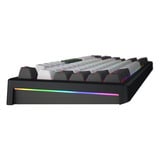 Hator Skyfall Pro Wireless, gaming toetsenbord Zwart, US lay-out, HATOR Aurum Vanilla Silent, 80% (TKL), RGB, Double-shot PBT, Hot-swap, 2.4GHz / Bluetooth / USB-C
