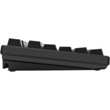 HelloGanss HS87T Black RGB mechanisch toetsenbord Zwart, US lay-out (QWERTY), Cherry MX Brown, 80% (TKL)	, RGB leds, PBT Doubleshot keycaps, hot swap, 2,4 GHz | Bluetooth | USB-C