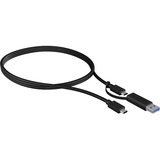 ICY BOX USB-C Kabel IB-CB031 Zwart, 1 meter
