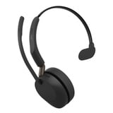Jabra Evolve3 65 UC on-ear headset Zwart, USB-A with Dongle, Bluetooth 5.3