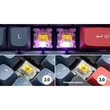 Keychron Gateron G Pro 3.0 Switch - Silver keyboard switches Zilver/transparant, 110 stuks
