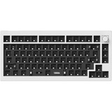 Keychron V1-Z6, gaming toetsenbord Wit, RGB leds, 75%, Barebone, hot swap, Knob