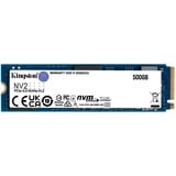 Kingston NV2 NVMe PCIe 4.0, 500 GB SSD SNV2S/500G, PCIe 4.0 x4, NVMe, M.2 2280