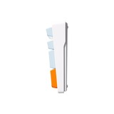 MCHOSE G98 Pro Orange Blue Snow Tiger Wireless Tri-Mode Custom Mechanical RGB gaming toetsenbord Blauw, US lay-out (QWERTY), TTC Snow Tiger, 98%, RGB, Hot swap, Double-Shot PBT, draadloos / Bluetooth / USB-C