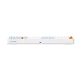 MCHOSE G98 Pro Orange Blue Snow Tiger Wireless Tri-Mode Custom Mechanical, gaming toetsenbord Blauw/oranje, US lay-out, TTC Snow Tiger, 98%, RGB, Hot swap, Double-Shot PBT, draadloos / Bluetooth / USB-C