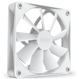 NZXT F120Q Quiet Airflow 120x120x26 case fan Wit, 4-pin PWM aansluiting