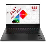 OMEN 16-b0340nd (4B719EA) 16.1" gaming laptop Zwart | 144 Hz | 1 TB SSD | RTX 3060 | LAN | Wi-Fi 6 | Windows 10 Home