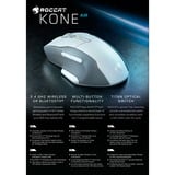 Roccat Roccat Kone Air                       wh gaming muis Wit/grijs