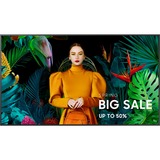 SAMSUNG QB85C Standalone Signage 85" 4K Ultra HD Public Display Zwart, 3x HDMI, USB, LAN, Wifi, Bluetooth, Tizen 7.0