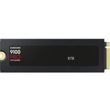Samsung 9100 PRO Heatsink 8 TB SSD PCIe 5.0 x4, NVMe 2.0, M.2 2280