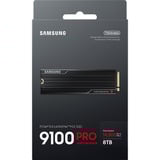Samsung 9100 PRO Heatsink 8 TB SSD PCIe 5.0 x4, NVMe 2.0, M.2 2280