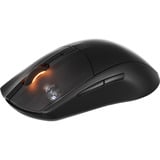 SteelSeries Rival 3 Wireless Gen 2 gaming muis Zwart, 18.000 dpi, RGB, 2.4GHz / Bluetooth 5.0