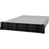 Synology RackStation RS3621xs+ nas Zwart/grijs, 4x 1 GbE LAN, 2x 10 GbE LAN, USB 3.0