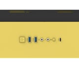 Thermaltake  midi tower behuizing Geel | 2x USB-A | 1x USB-C | Window