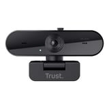 Trust Trust Taxon - QHD Webcam Zwart, Autofocus | dubbele microfoon | privacyfilter