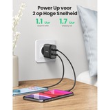 Ugreen Oplader voor mobiele apparatuur Zwart