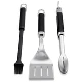 Weber 3-delige Precision barbecueset grillbestek Roestvrij staal/zwart