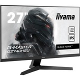 iiyama G-Master Black Hawk G2740HSU-B1 27" Gaming Monitor Zwart, HDMI, DisplayPort, 2x USB-A 2.0