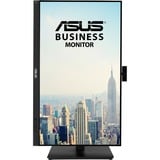ASUS BE279QFK Video Conferencing Monitor 27" Zwart, 1x DisplayPort, 1x HDMI, 1x VGA, Webcam