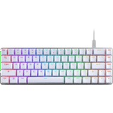 ASUS ROG Falchion Ace, gaming toetsenbord Wit, US lay-out, ROG NX Red, RGB leds, 65% TKL, ROG PBT Doubleshot Keycaps