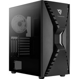 Aerocool Cronus midi tower behuizing Zwart | 2x USB-A | RGB | Window