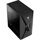 Aerocool Cronus midi tower behuizing Zwart | 2x USB-A | RGB | Window