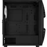 Aerocool Cronus midi tower behuizing Zwart | 2x USB-A | RGB | Window