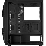Aerocool Cronus midi tower behuizing Zwart | 2x USB-A | RGB | Window